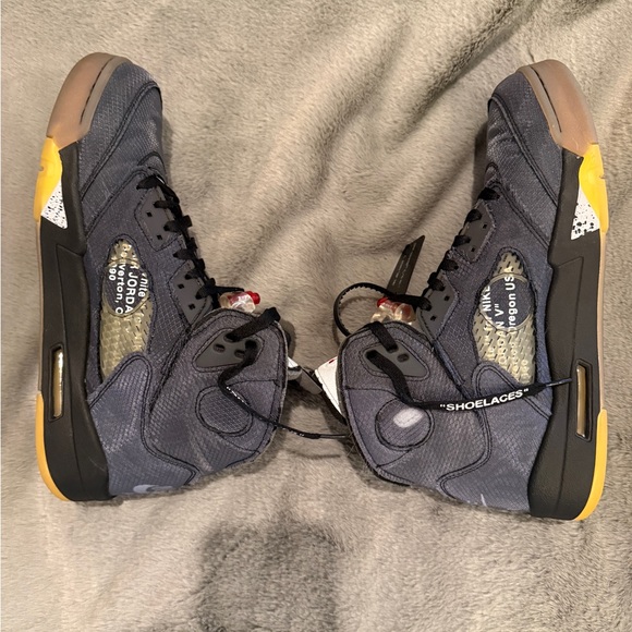 Air Jordan 5 Retro Off-White Muslin - Size 13M - Picture 7 of 11